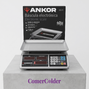 BÁSCULA DIGITAL 40 KILOS ANCOR LIQUIDADORA